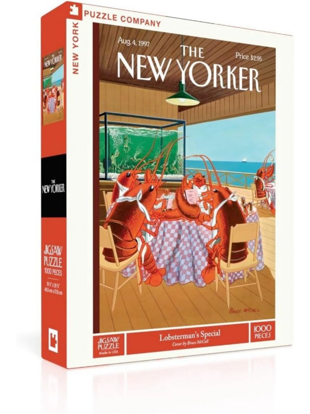 1000 Piece Jigsaw Puzzle for Adults - Lobsterman's Special by Bruce McCall